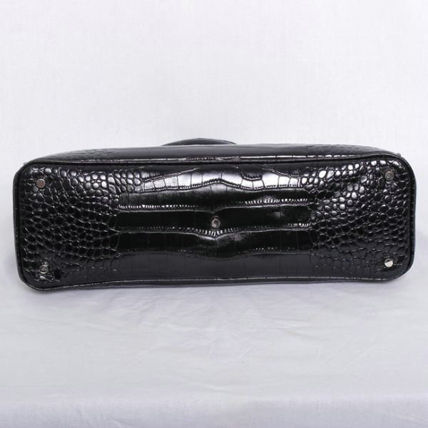 Christian Dior diorissimo original calfskin leather bag 44373 black - Click Image to Close